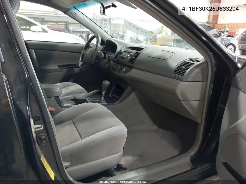 2006 TOYOTA CAMRY VIN 4T1BF30K26U633204 — фото 5