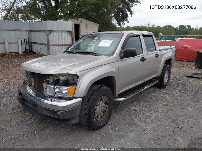 2006 GMC CANYON VIN 1GTDS136X68277086 — фото 2
