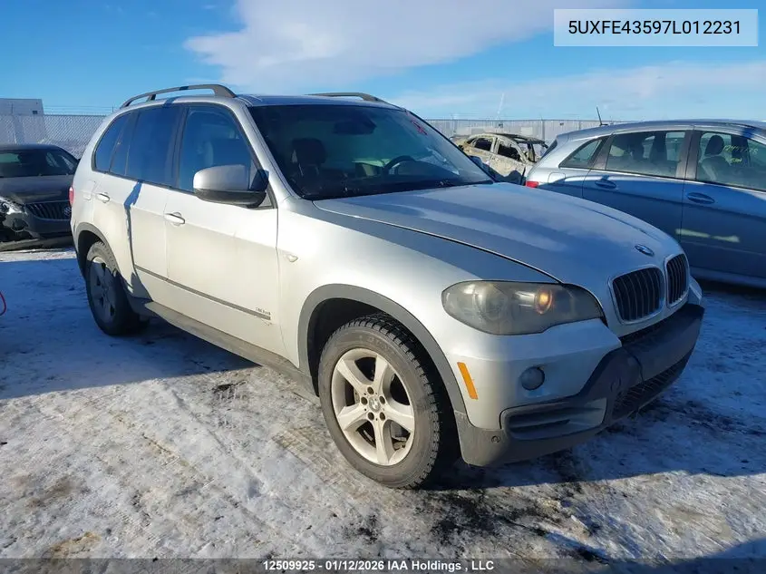 BMW X5 2007, VIN 5UXFE43597L012231