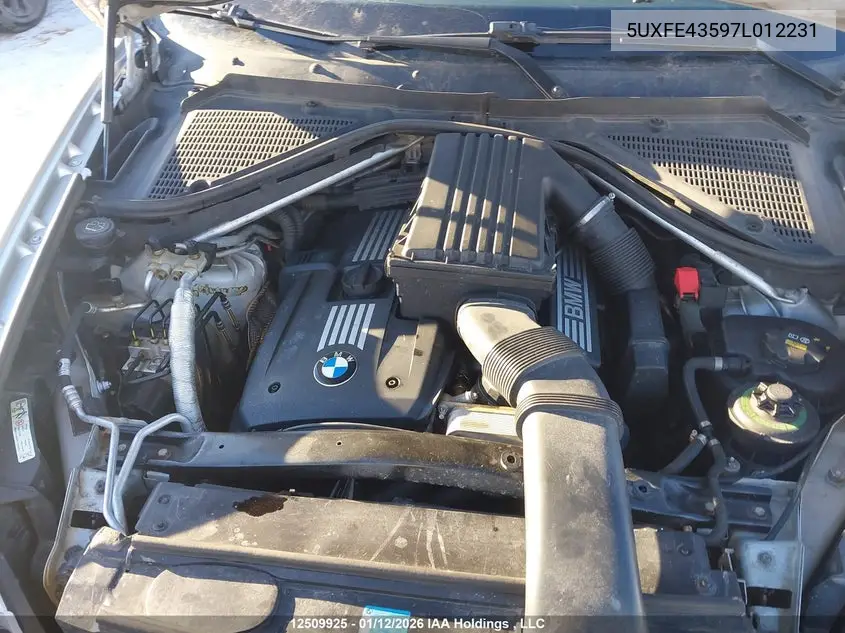 2007 BMW X5 VIN 5UXFE43597L012231 — фото 10
