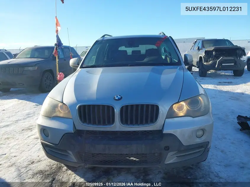 2007 BMW X5 VIN 5UXFE43597L012231 — фото 12