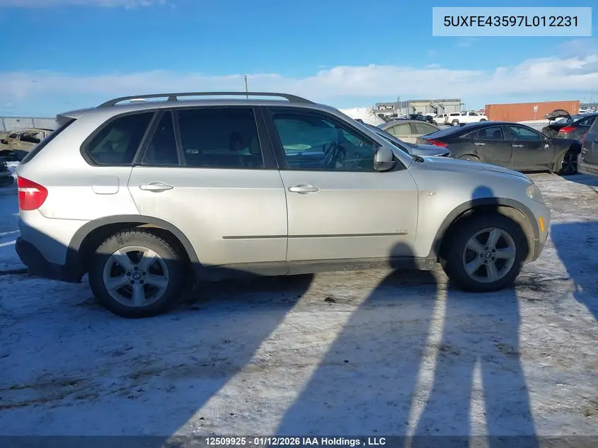 2007 BMW X5 VIN 5UXFE43597L012231 — фото 13