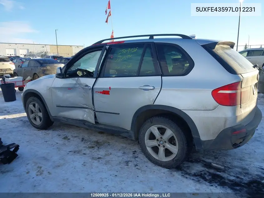 2007 BMW X5 VIN 5UXFE43597L012231 — фото 14