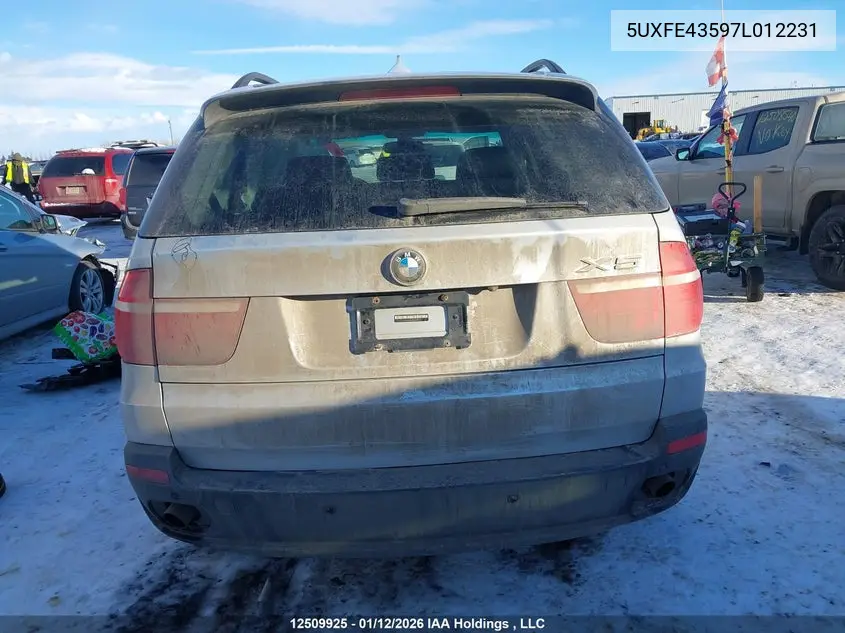 2007 BMW X5 VIN 5UXFE43597L012231 — фото 16