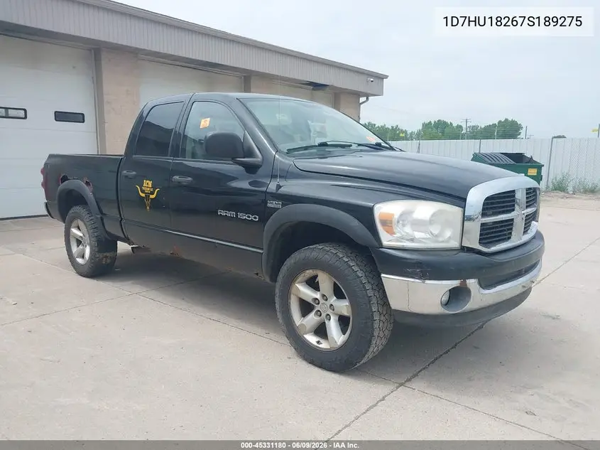 DODGE RAM 2007, VIN 1D7HU18267S189275