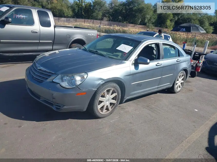 2007 CHRYSLER SEBRING VIN 1C3LC56R77N528305 — фото 2
