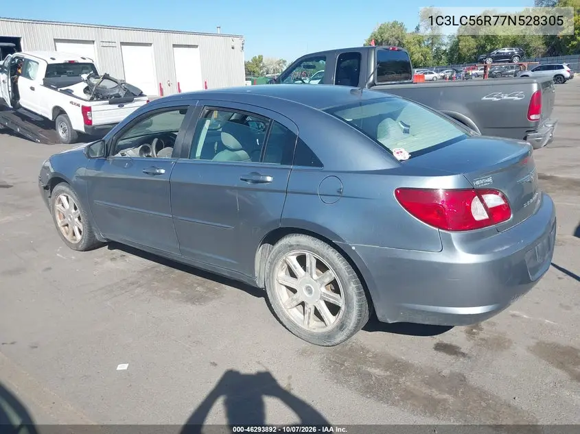 2007 CHRYSLER SEBRING VIN 1C3LC56R77N528305 — фото 3