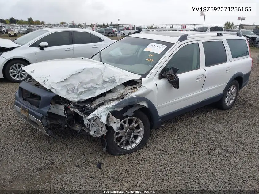 2007 VOLVO XC70 VIN YV4SZ592071256155 — фото 2