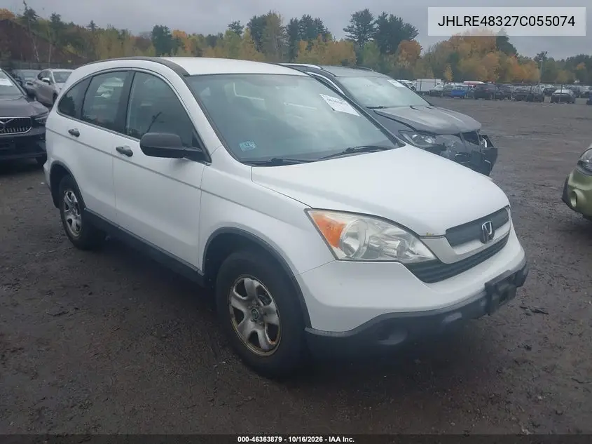 HONDA CR-V 2007, VIN JHLRE48327C055074