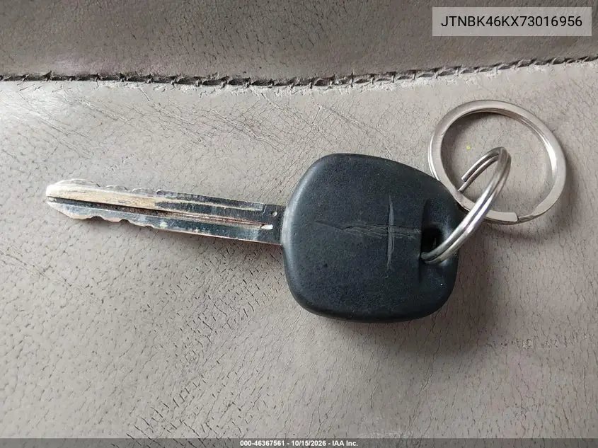 2007 TOYOTA CAMRY VIN JTNBK46KX73016956 — фото 11
