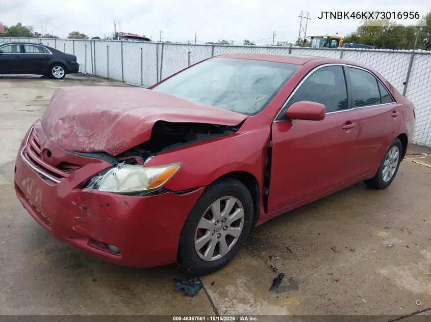 2007 TOYOTA CAMRY VIN JTNBK46KX73016956 — фото 2