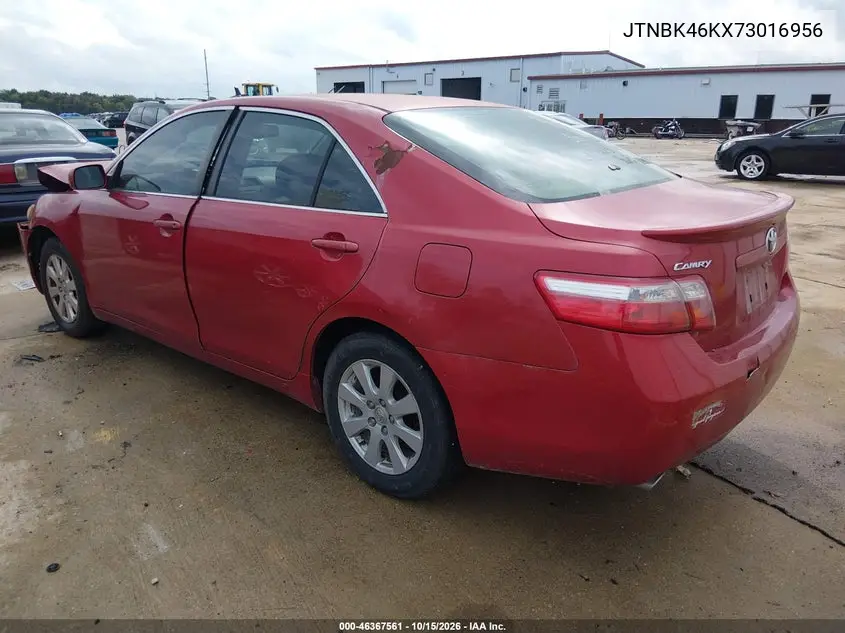 2007 TOYOTA CAMRY VIN JTNBK46KX73016956 — фото 3