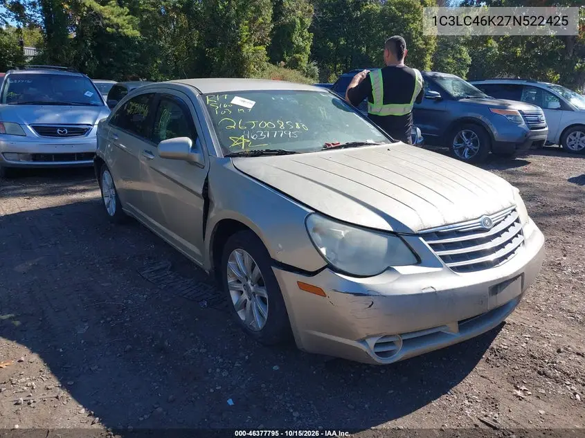 CHRYSLER SEBRING 2007, VIN 1C3LC46K27N522425