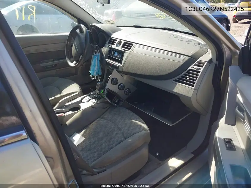 2007 CHRYSLER SEBRING VIN 1C3LC46K27N522425 — фото 5
