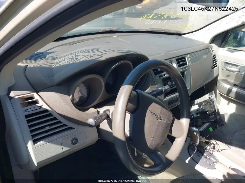 2007 CHRYSLER SEBRING VIN 1C3LC46K27N522425 — фото 7