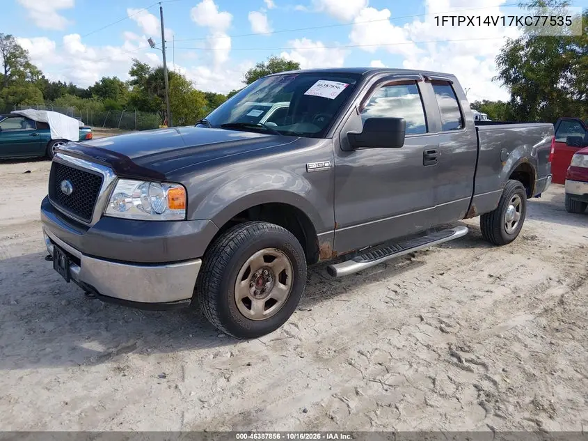 2007 FORD F-150 VIN 1FTPX14V17KC77535 — фото 2