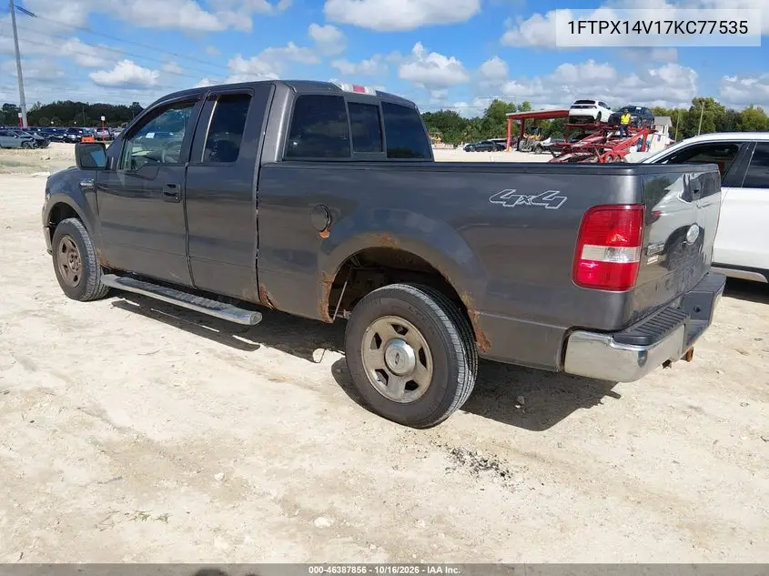 2007 FORD F-150 VIN 1FTPX14V17KC77535 — фото 3
