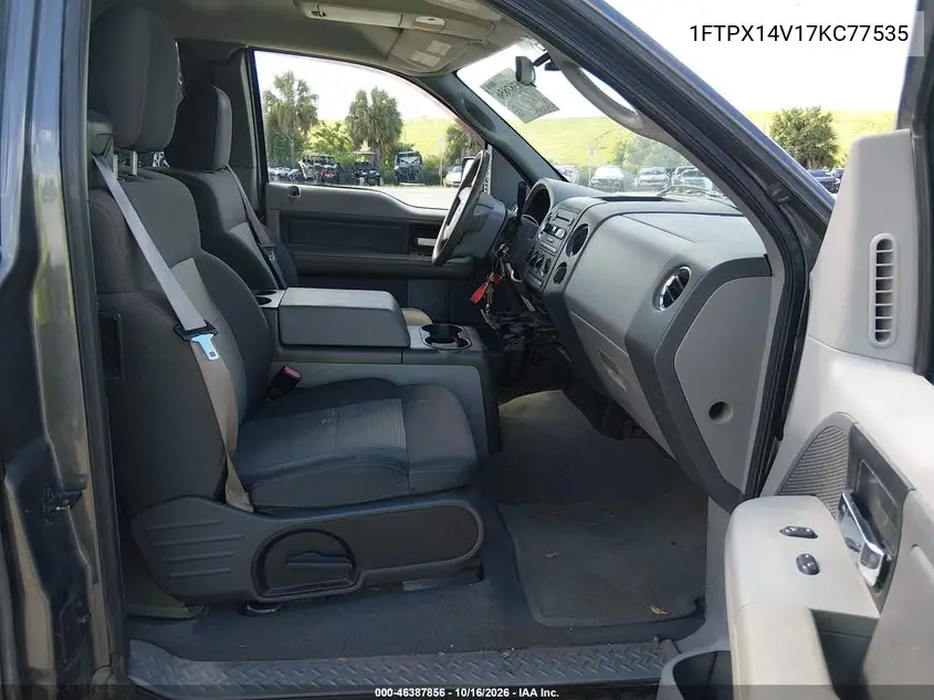 2007 FORD F-150 VIN 1FTPX14V17KC77535 — фото 5