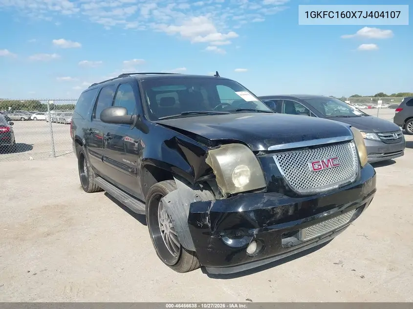 GMC YUKON 2007, VIN 1GKFC160X7J404107