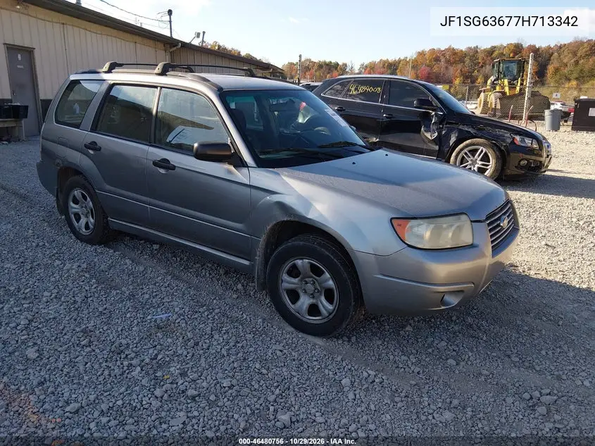 SUBARU FORESTER 2007, VIN JF1SG63677H713342