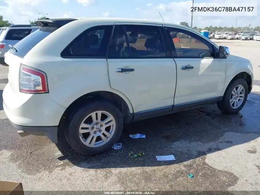2008 FORD EDGE VIN 2FMDK36C78BA47157 — фото 4