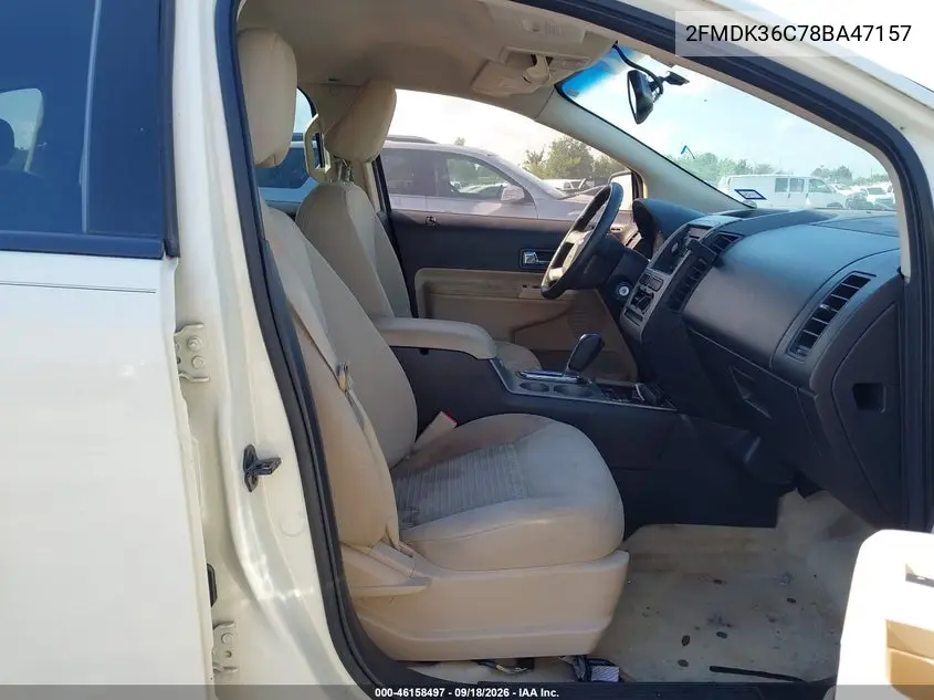 2008 FORD EDGE VIN 2FMDK36C78BA47157 — фото 5