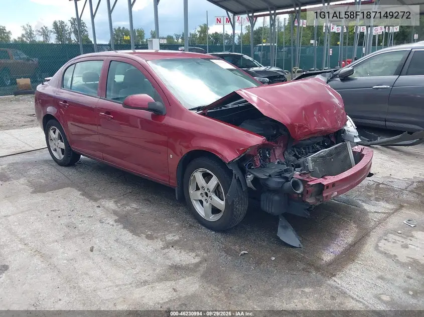 2008 CHEVROLET COBALT VIN 1G1AL58F187149272 — фото 2