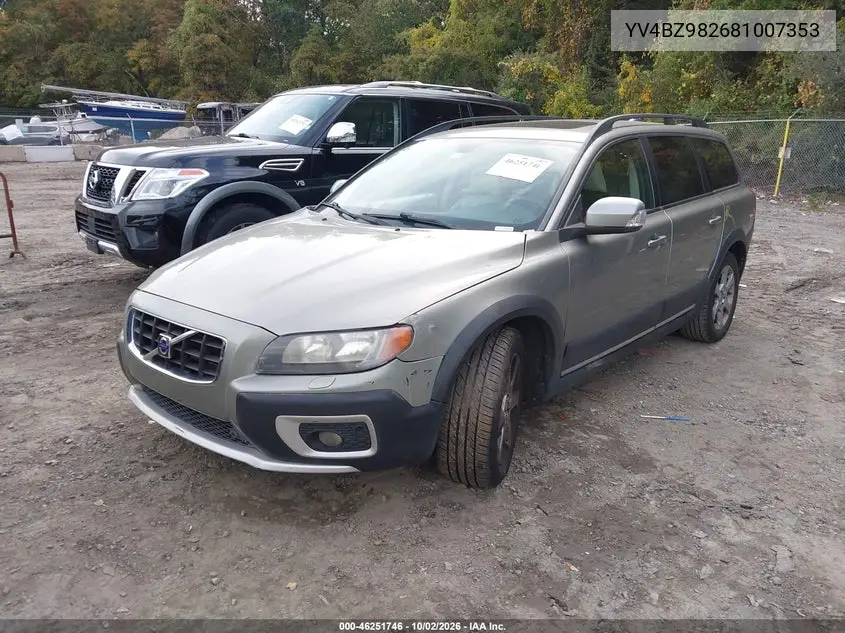 2008 VOLVO XC70 VIN YV4BZ982681007353 — фото 2