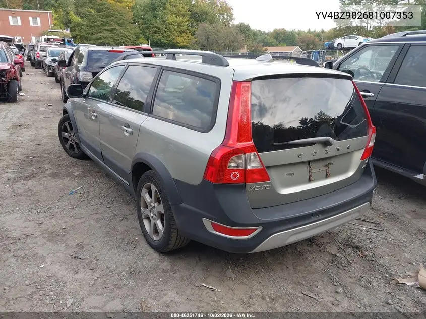 2008 VOLVO XC70 VIN YV4BZ982681007353 — фото 3