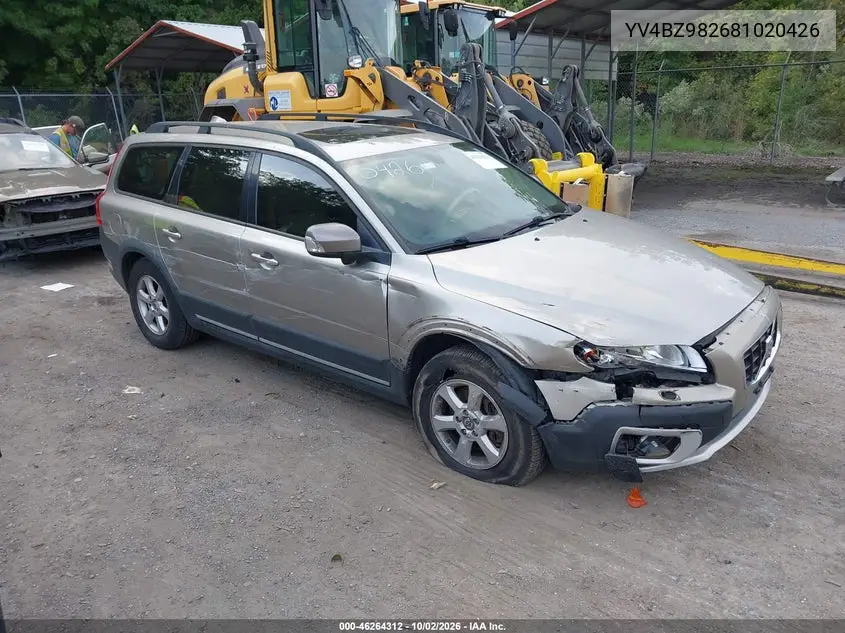 VOLVO XC70 2008, VIN YV4BZ982681020426