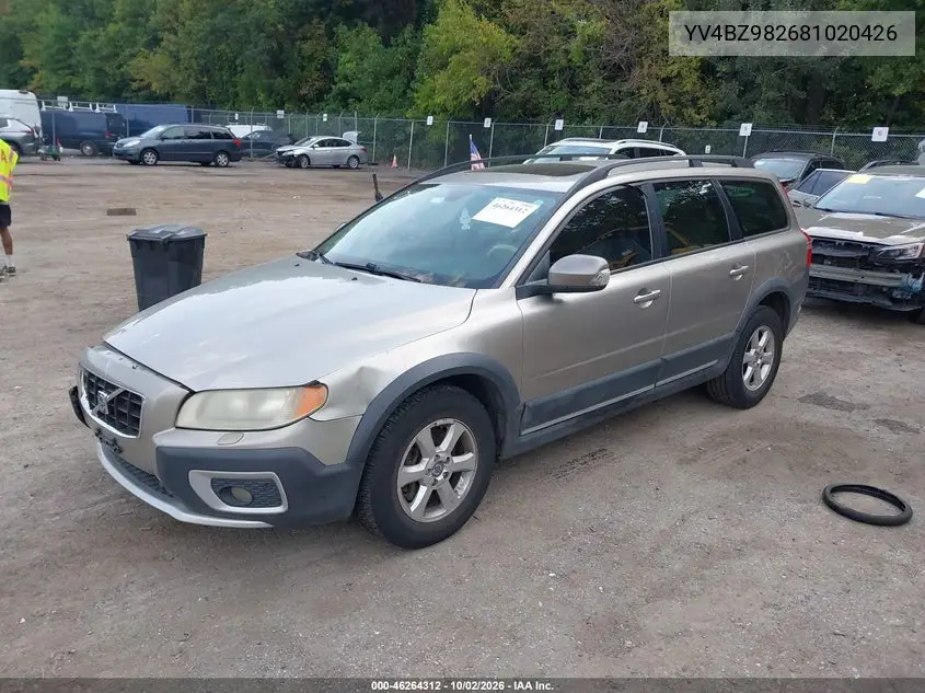 2008 VOLVO XC70 VIN YV4BZ982681020426 — фото 2