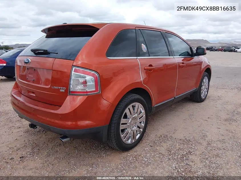 2008 FORD EDGE VIN 2FMDK49CX8BB16635 — фото 4