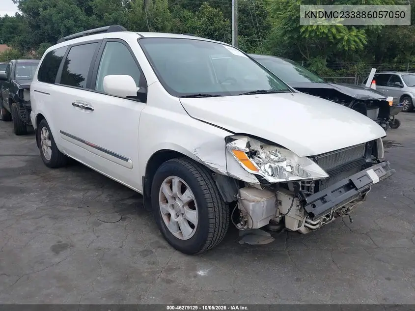 HYUNDAI ENTOURAGE 2008, VIN KNDMC233886057050