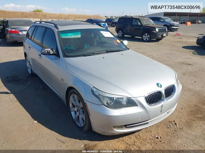 BMW 5ER 2008, VIN WBAPT73548CX00696