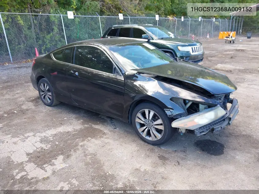 HONDA ACCORD 2008, VIN 1HGCS12368A009152