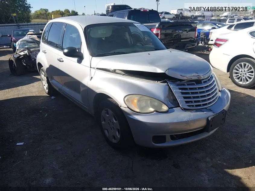 CHRYSLER PT CRUISER 2008, VIN 3A8FY48B58T179238
