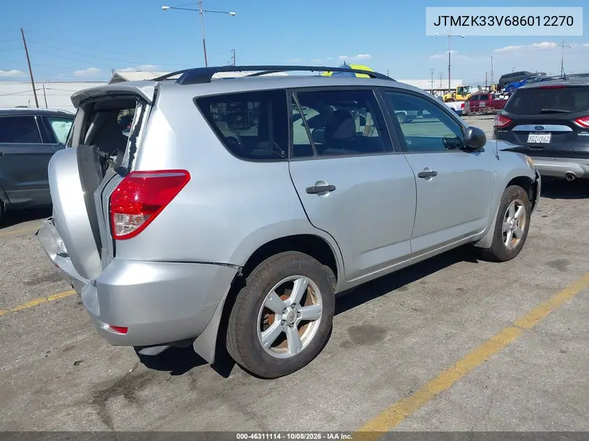 2008 TOYOTA RAV 4 VIN JTMZK33V686012270 — фото 4