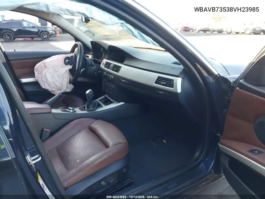 2008 BMW 3ER VIN WBAVB73538VH23985 — фото 5