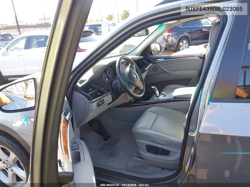 2008 BMW X5 VIN 5UXFE43508L023085 — фото 5