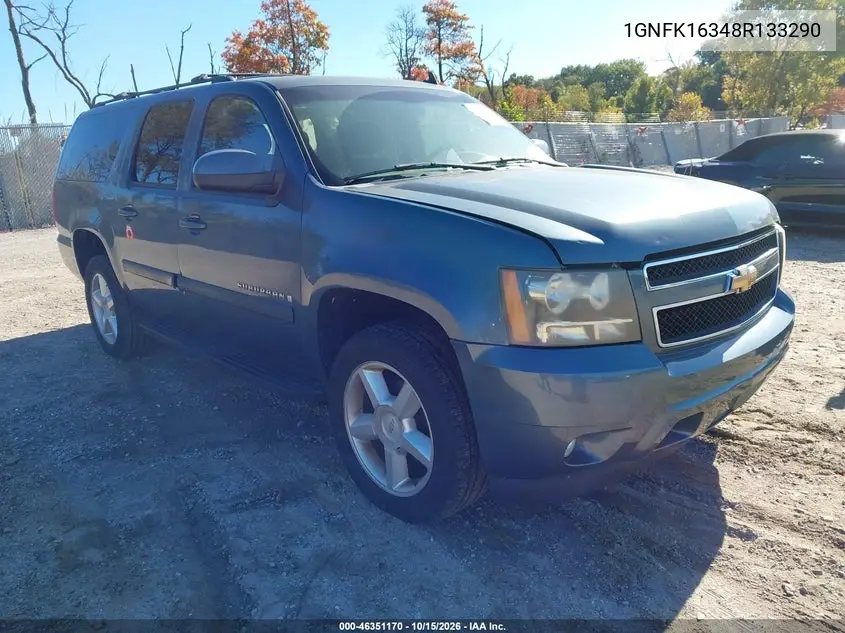 CHEVROLET SUBURBAN 2008, VIN 1GNFK16348R133290