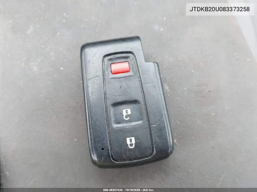 2008 TOYOTA PRIUS VIN JTDKB20U083373258 — фото 11