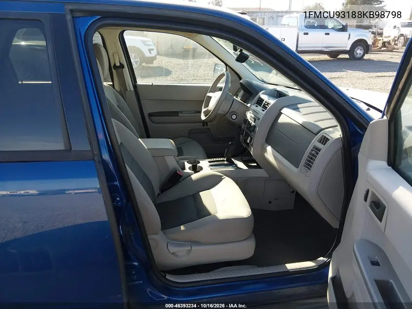 2008 FORD ESCAPE VIN 1FMCU93188KB98798 — фото 5