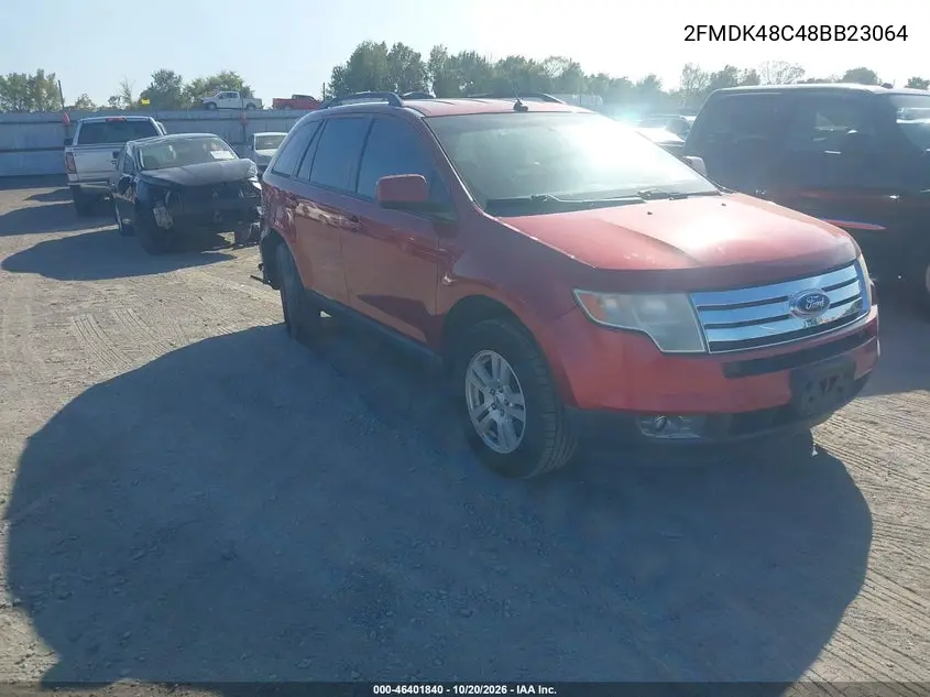 2008 FORD EDGE VIN 2FMDK48C48BB23064 — фото 2