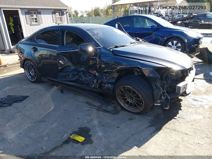 LEXUS IS 2008, VIN JTHCK262682027293