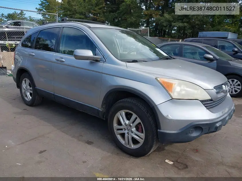 HONDA CR-V 2008, VIN JHLRE38748C011527