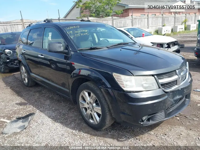 DODGE JOURNEY 2009, VIN 3D4GH67V09T557005