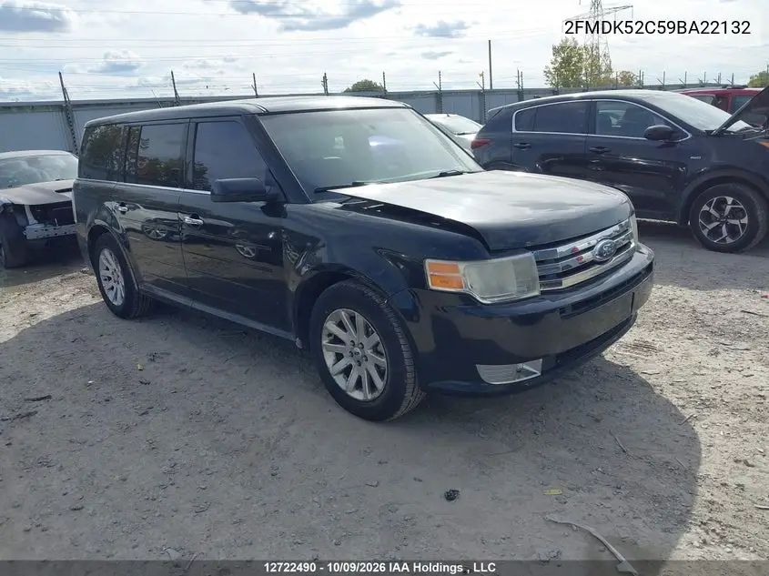 FORD FLEX 2009, VIN 2FMDK52C59BA22132