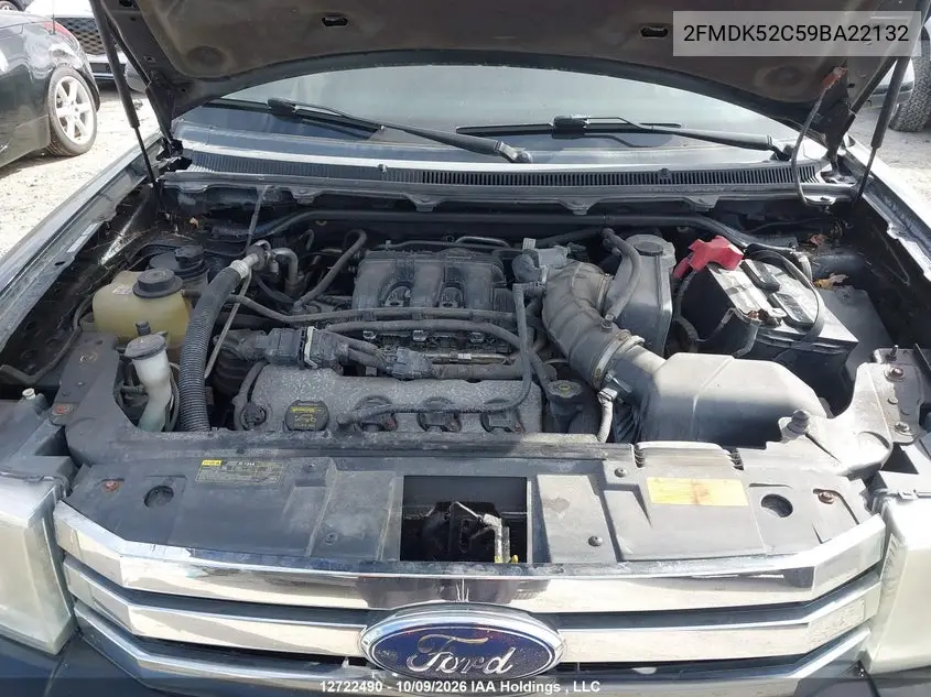 2009 FORD FLEX VIN 2FMDK52C59BA22132 — фото 10