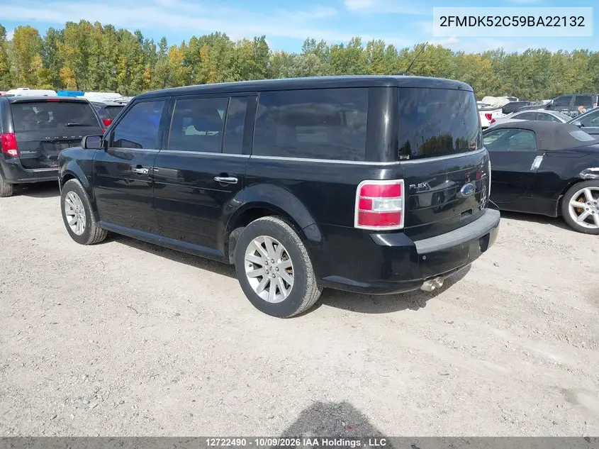 2009 FORD FLEX VIN 2FMDK52C59BA22132 — фото 3