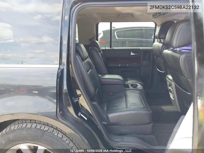 2009 FORD FLEX VIN 2FMDK52C59BA22132 — фото 8